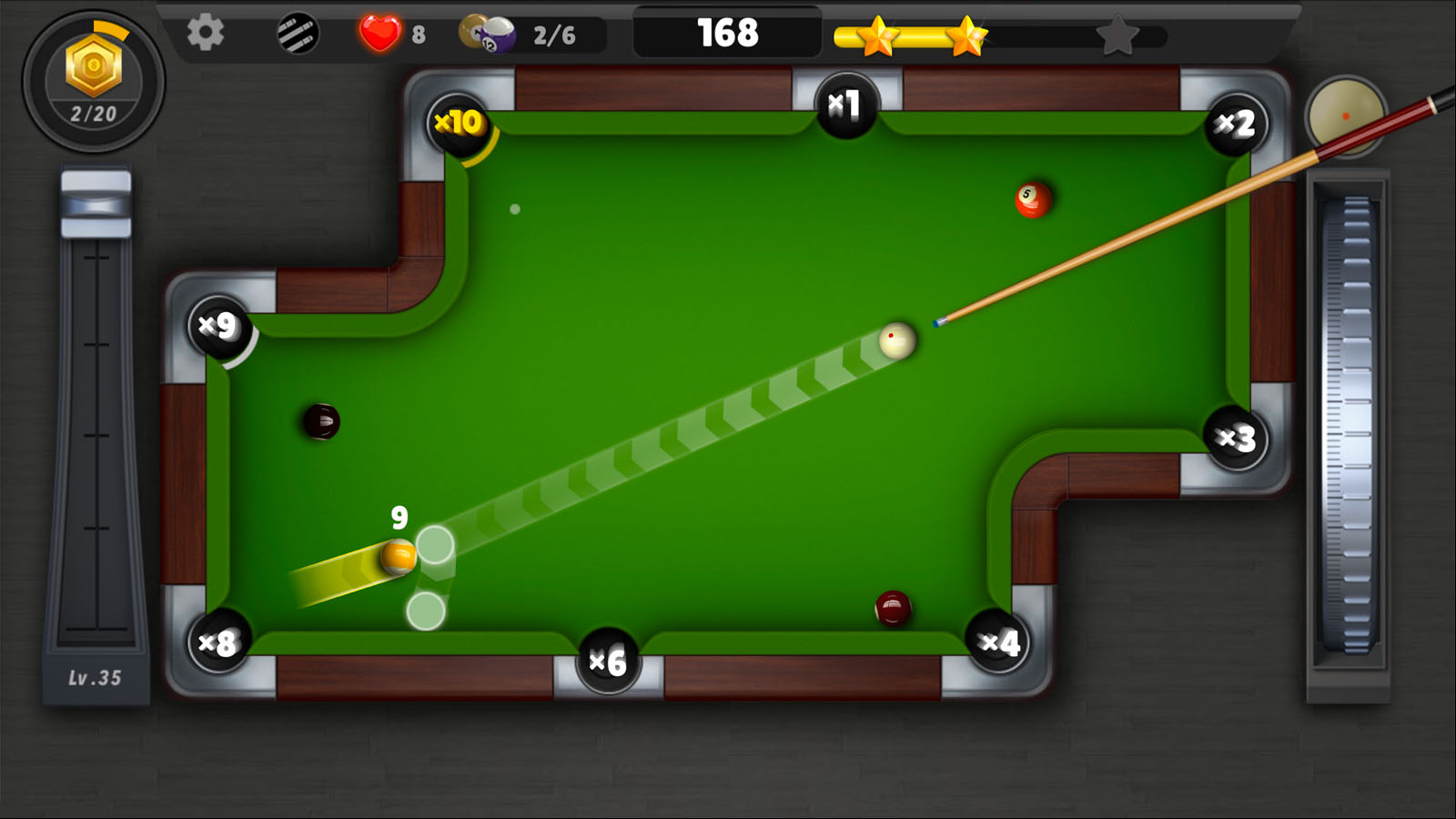 Billiards Nation Snooker Mode