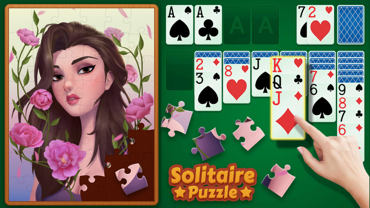 Solitaire Jigsaw Kingdom Main Interface