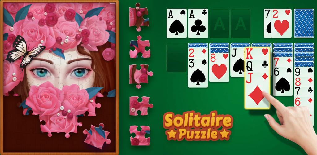 Solitaire Jigsaw Kingdom Puzzle Level
